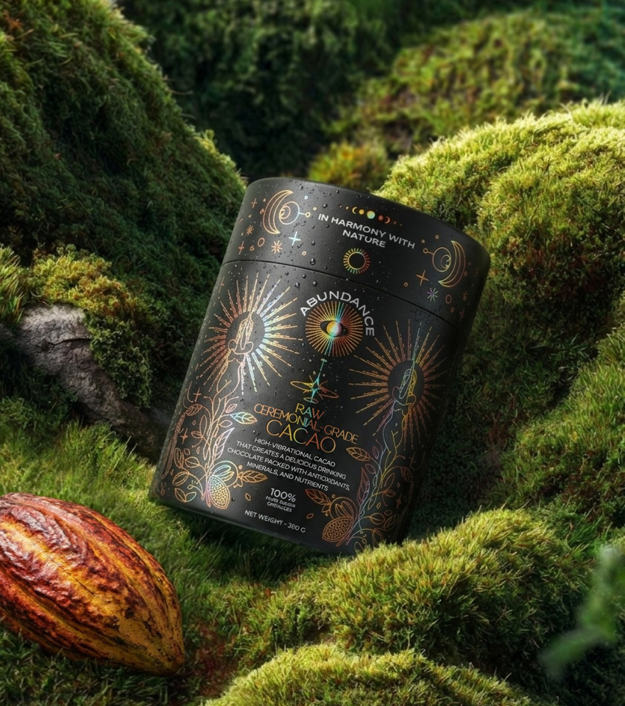 Abundance Cacao Packaging