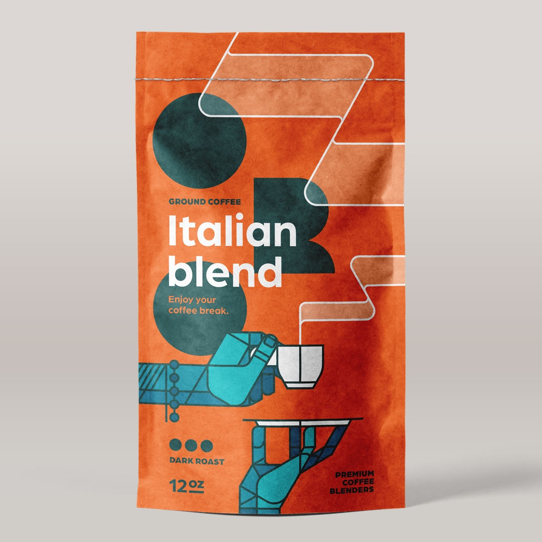 ORO Coffee Packaging Design