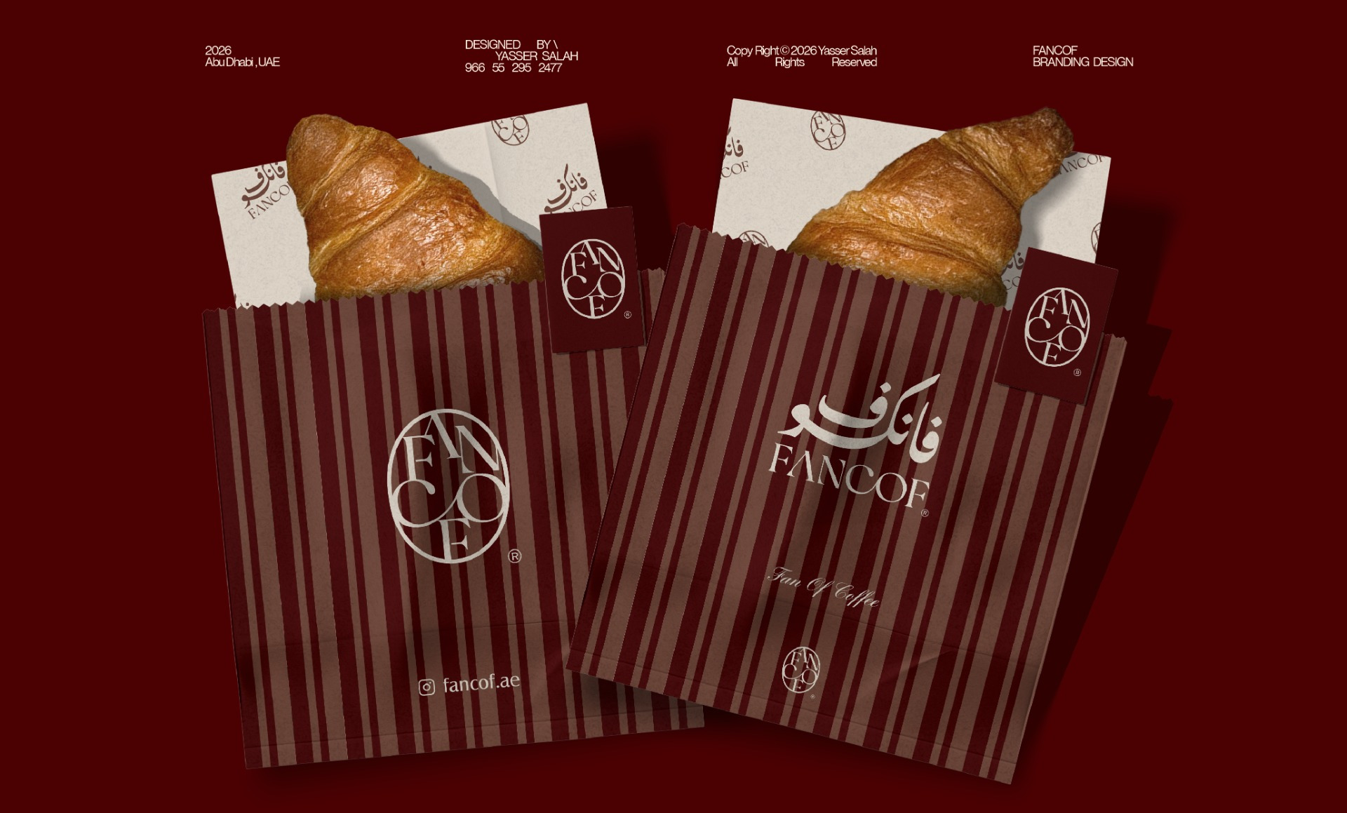 fancof branding design