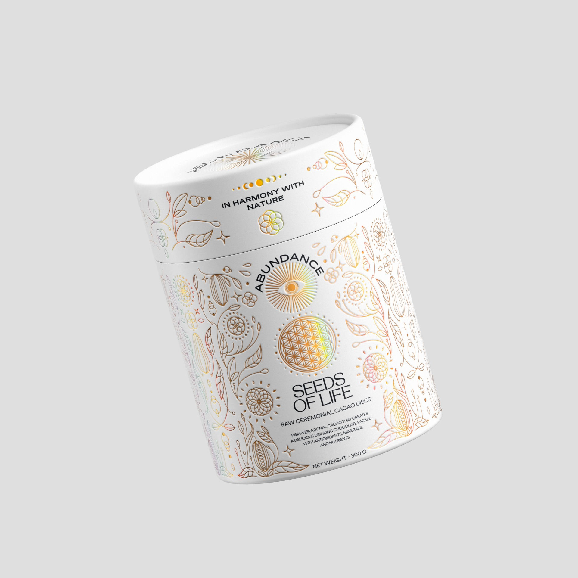 Abundance Cacao Packaging