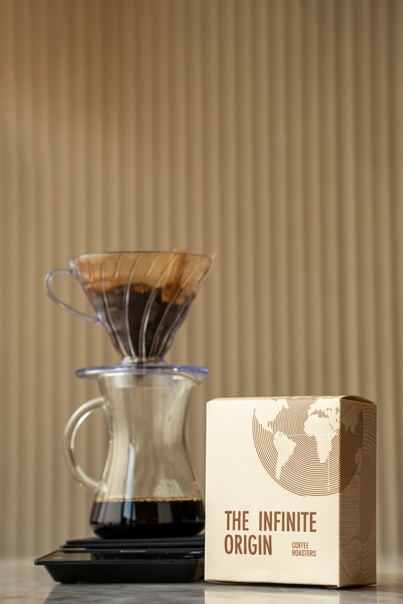 The Infinite Origin – Coffee box packaging