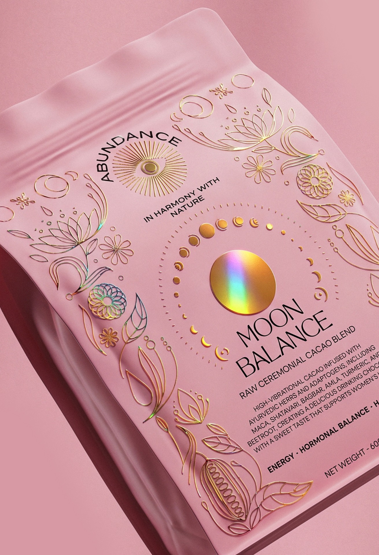 Abundance Cacao Packaging