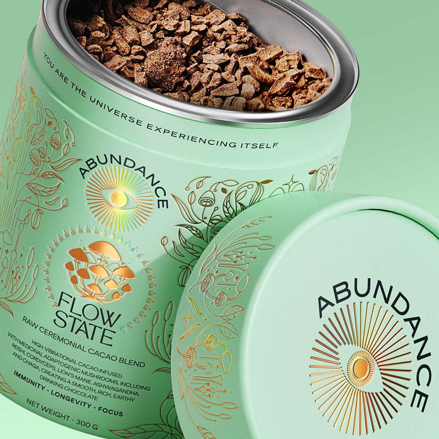 Abundance Cacao Packaging