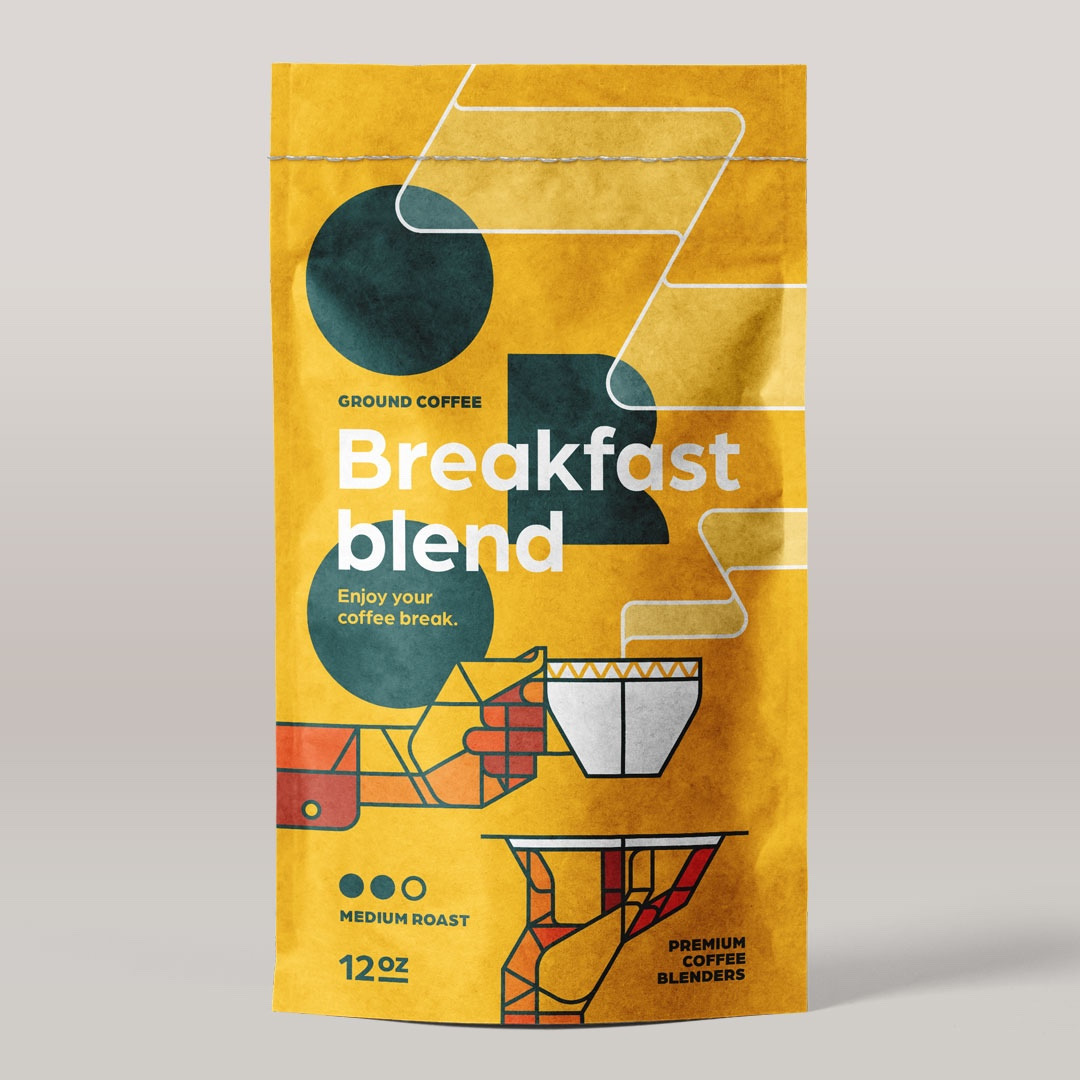 ORO Coffee Packaging Design