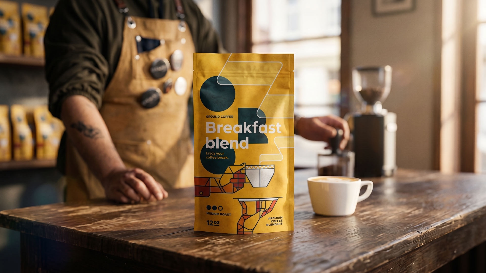 ORO Coffee Packaging Design