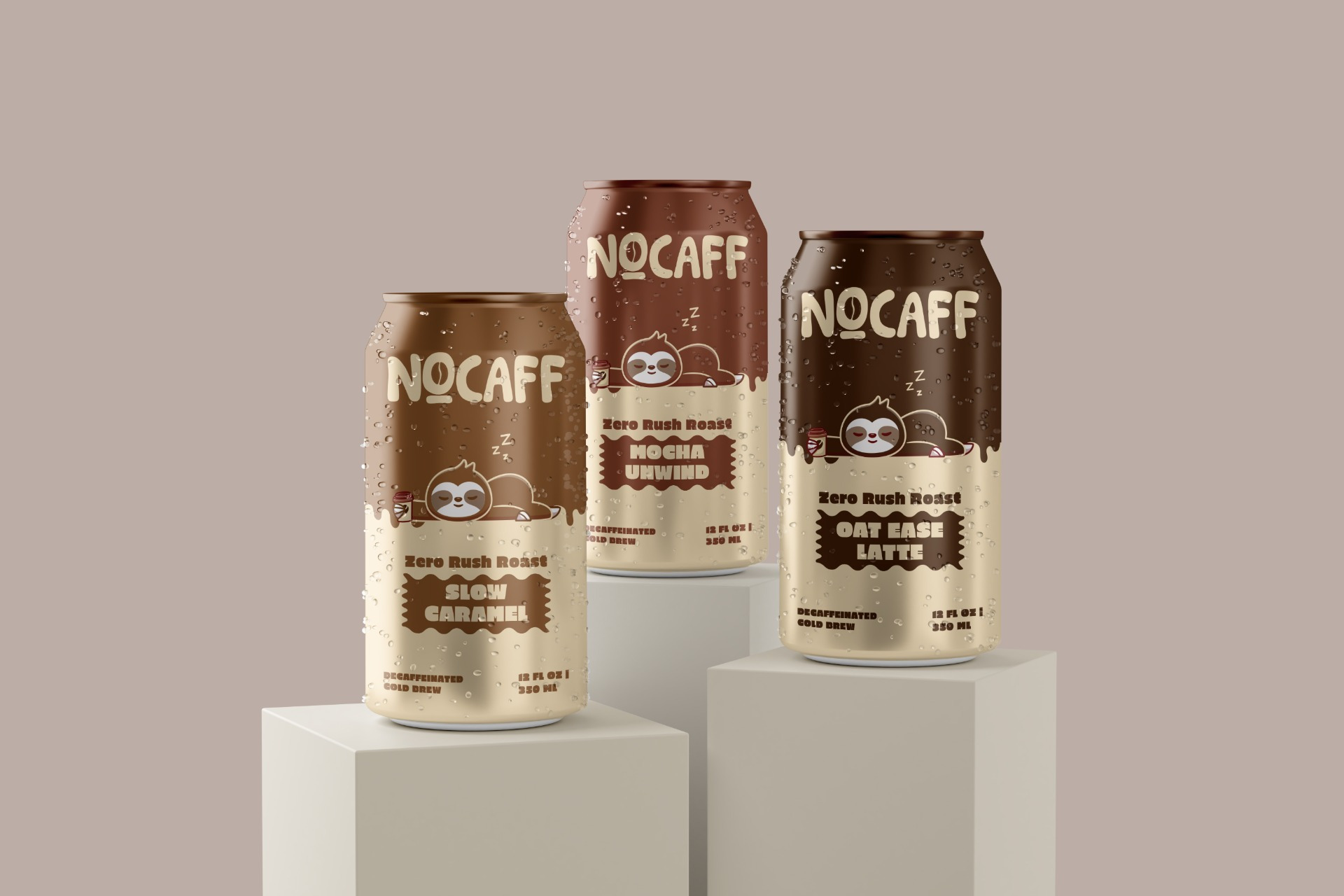 NOCAFF – DECAF CAN PACKAGING