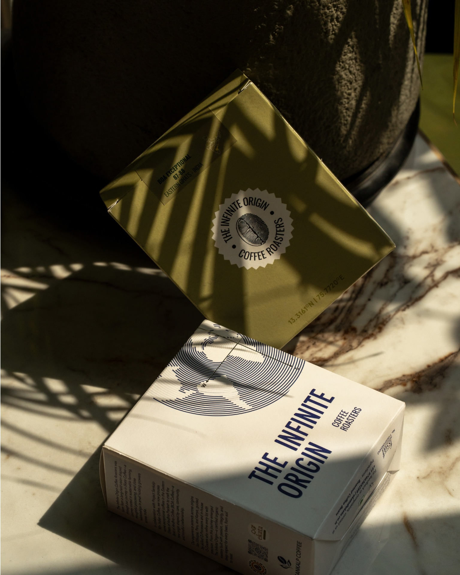 The Infinite Origin – Coffee box packaging