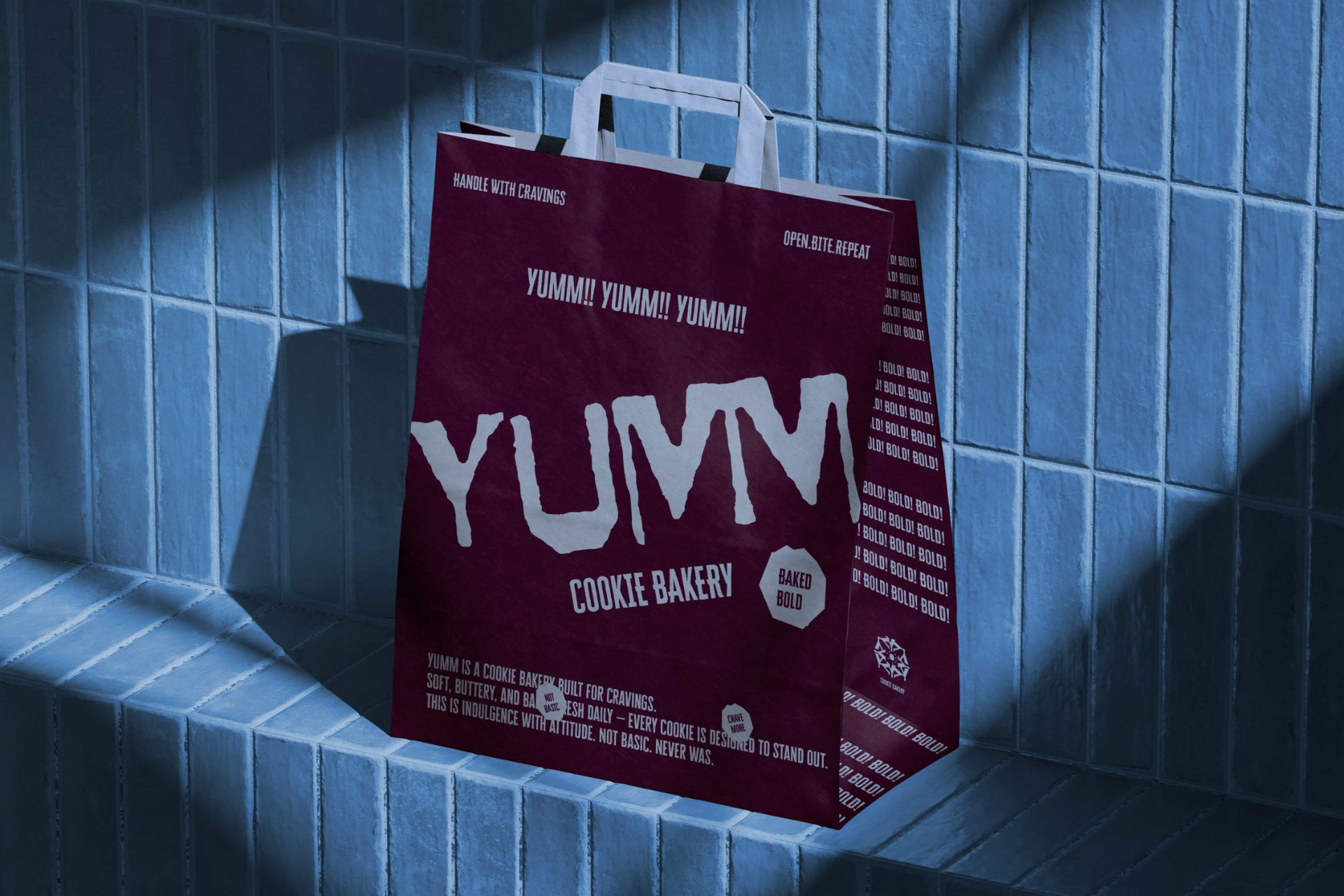 YUMM — Cookie Brand Identity & Packaging