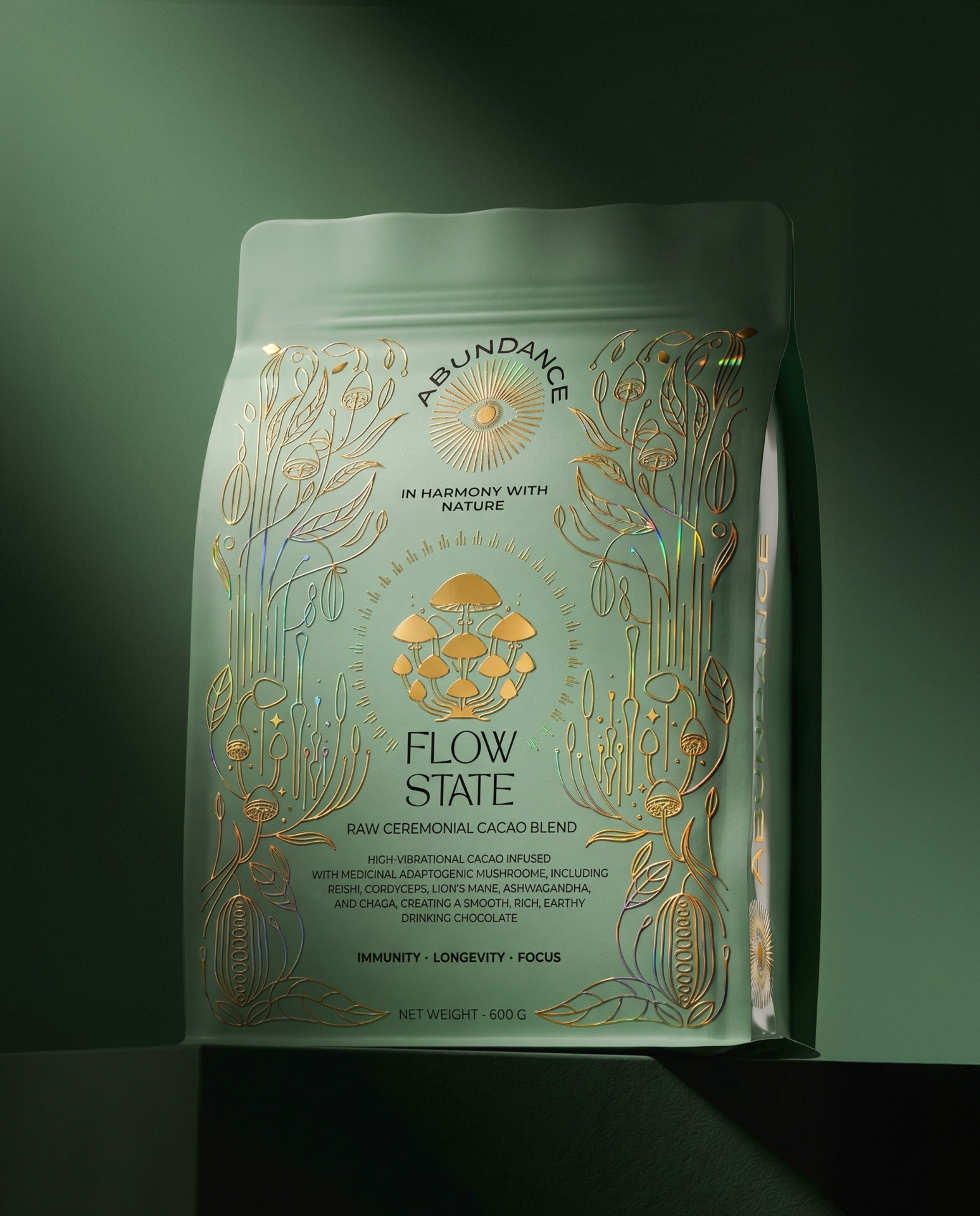 Abundance Cacao Packaging