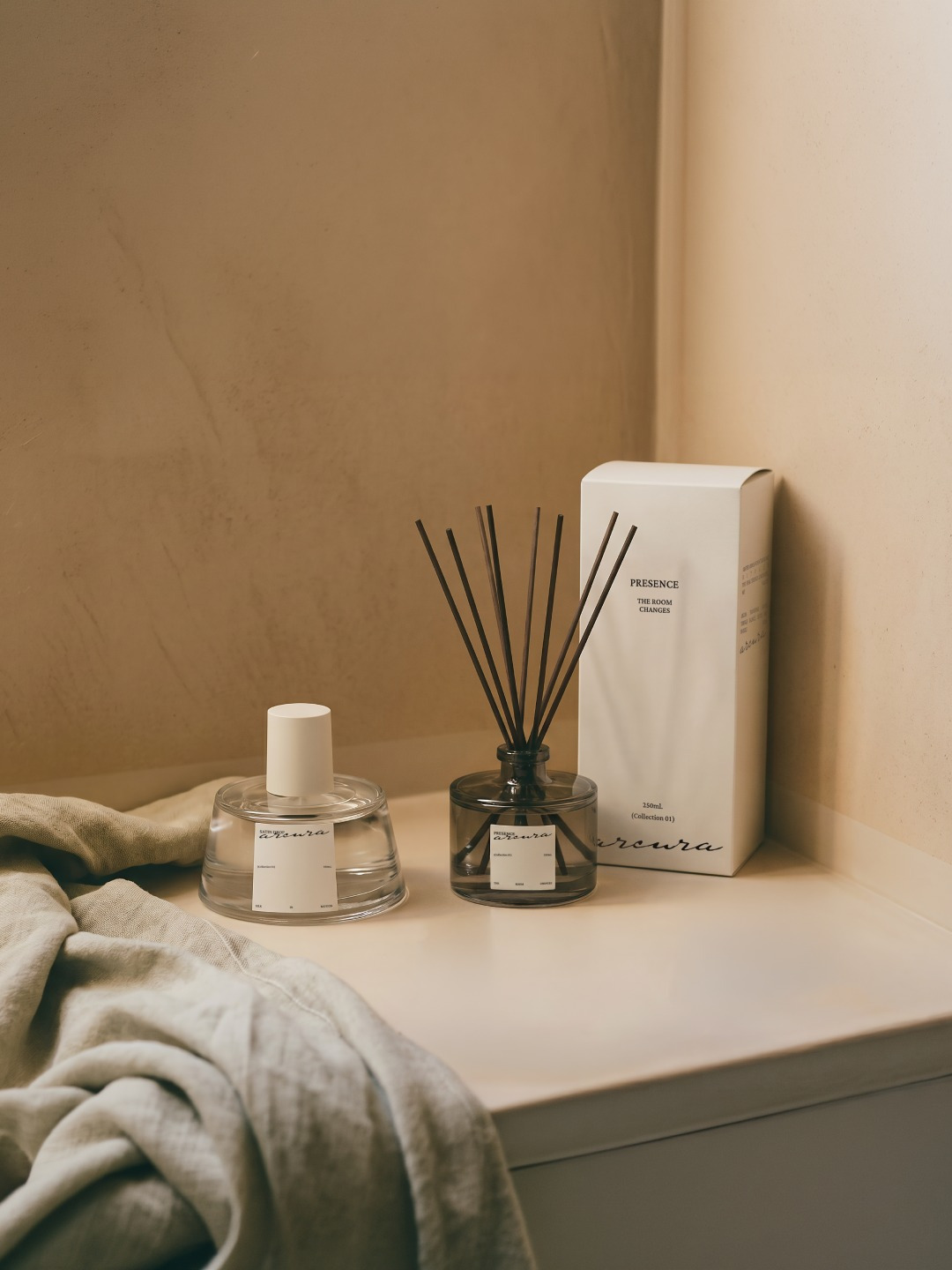 Arcura | Aroma Brand | Packaging AI Identity
