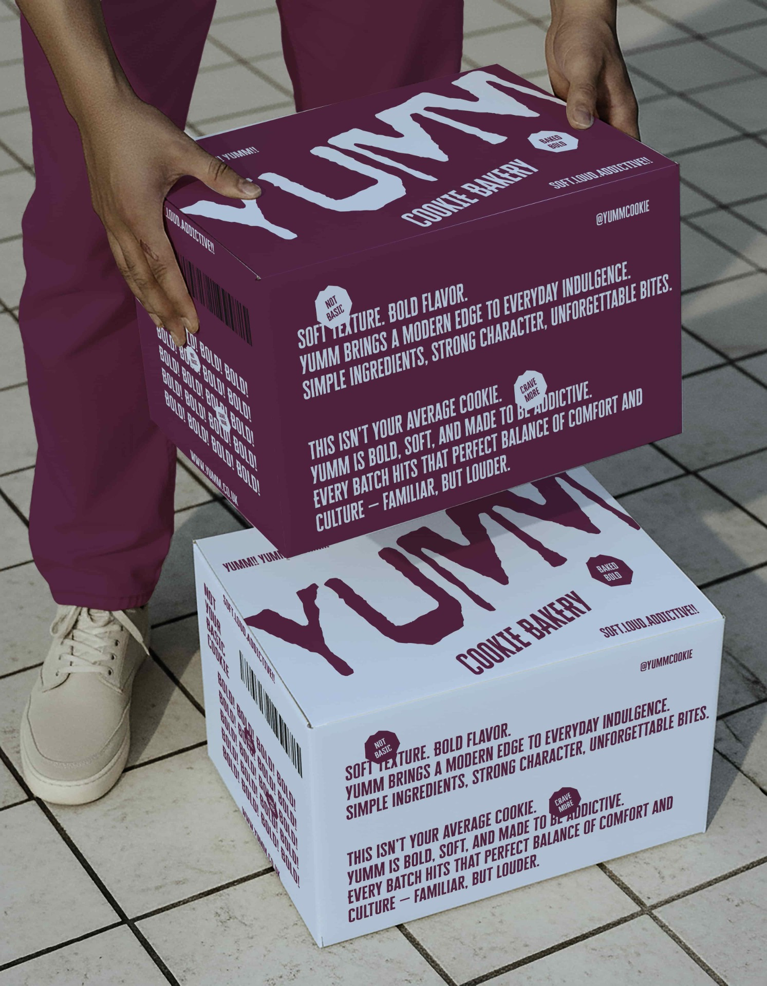 YUMM — Cookie Brand Identity & Packaging