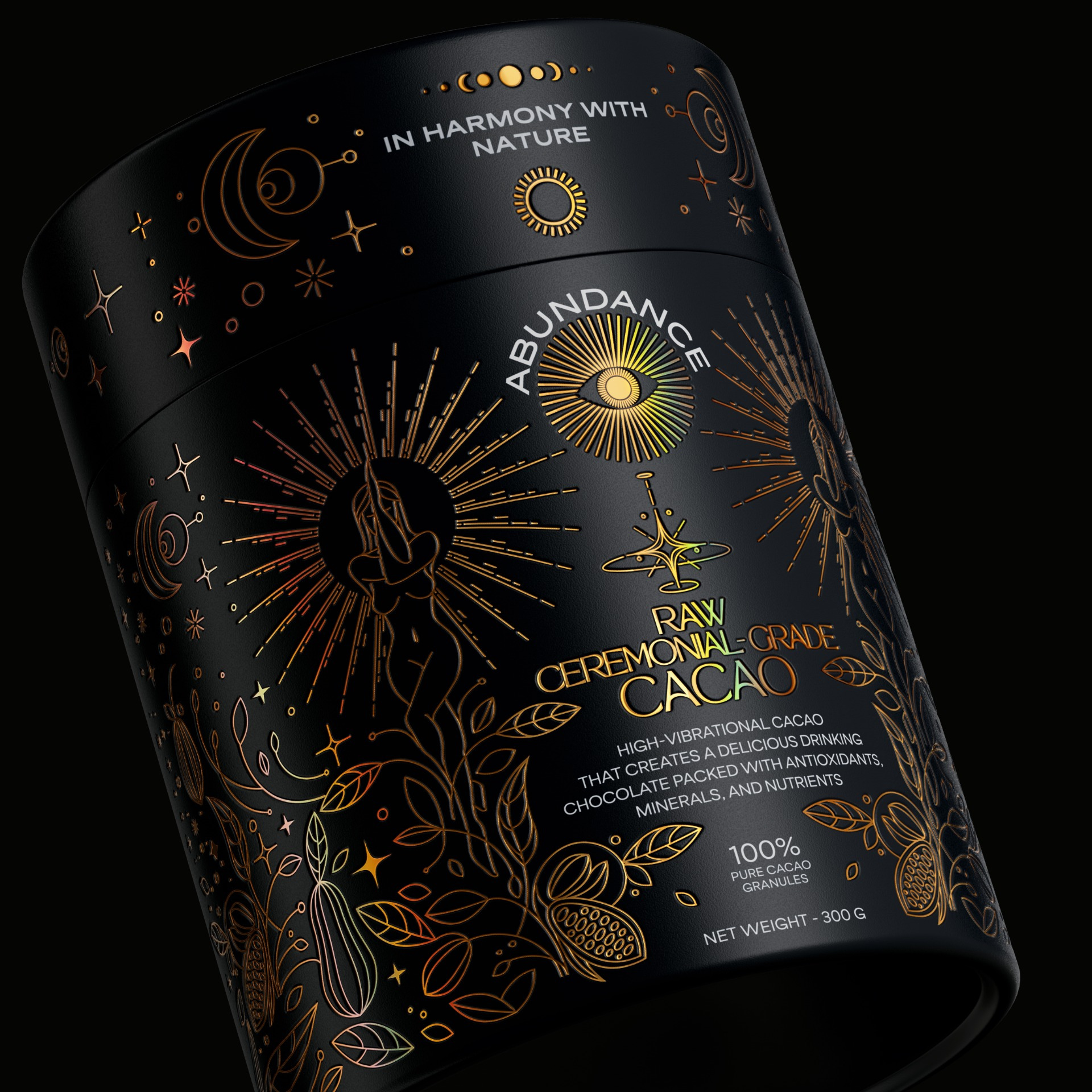 Abundance Cacao Packaging