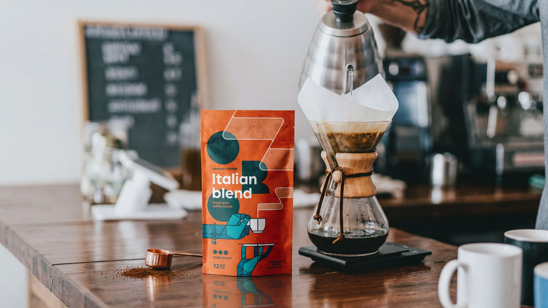 ORO Coffee Packaging Design