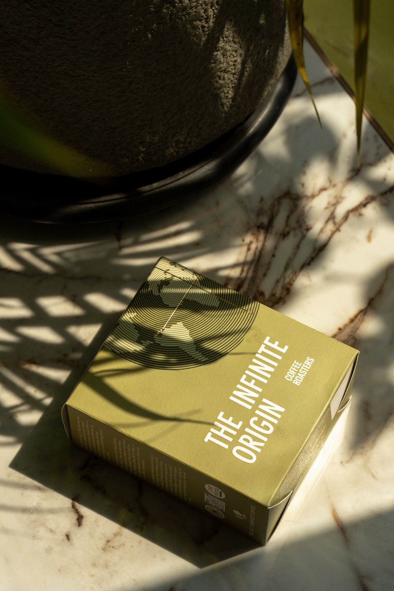 The Infinite Origin – Coffee box packaging
