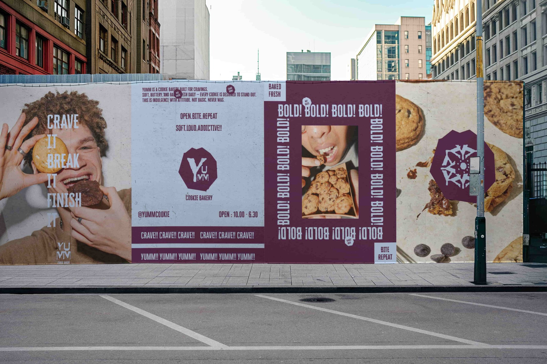 YUMM — Cookie Brand Identity & Packaging