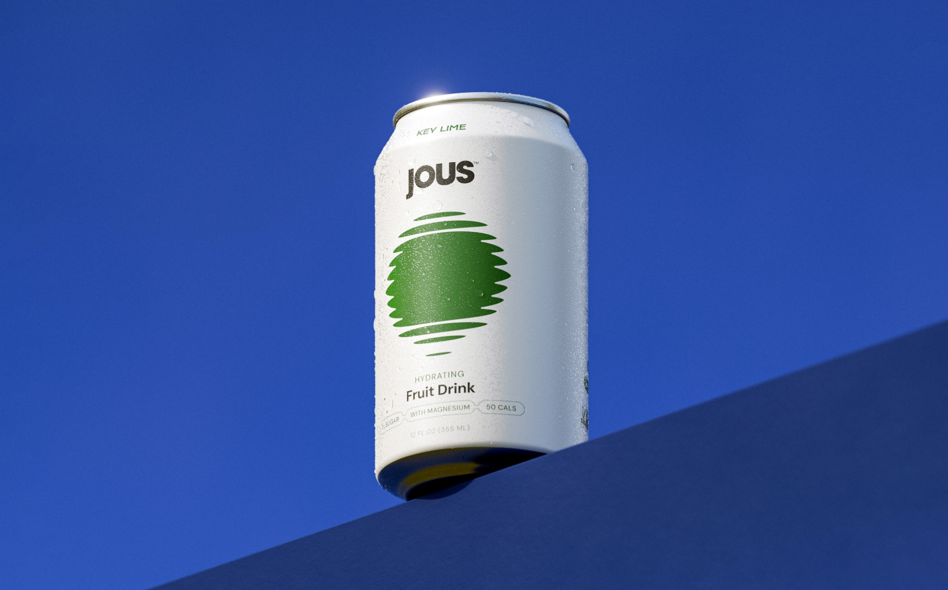 Creative agency Studio Unbound crafts brand identity and packaging for JOUS, a hydration brand designed for wellness and nightlife