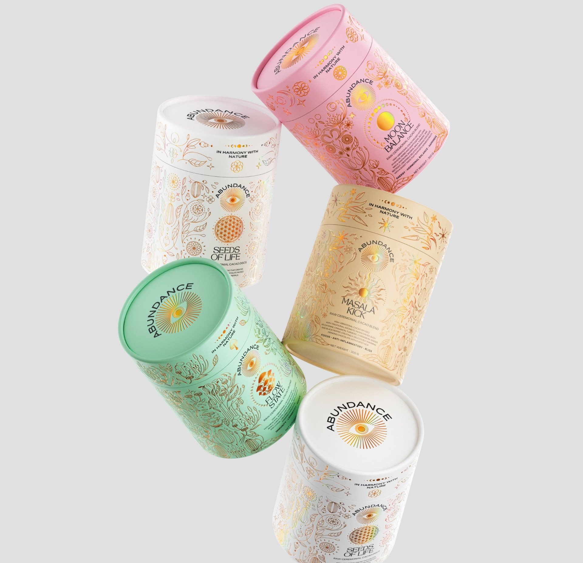 Abundance Cacao Packaging