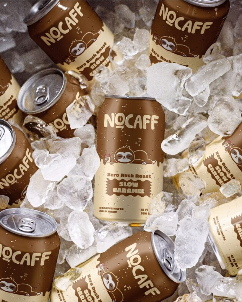 NOCAFF – DECAF CAN PACKAGING