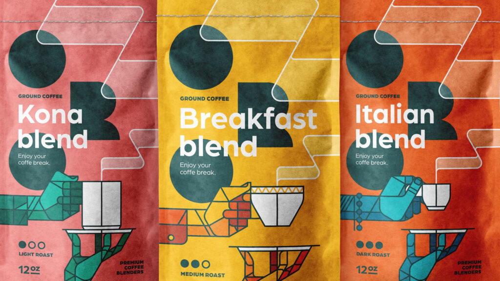 ORO Coffee Packaging Design