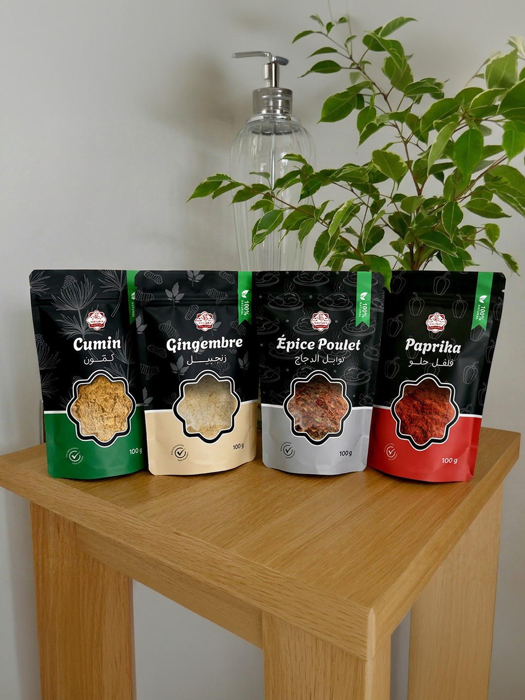 Ania Épices — Premium Algerian Spice packaging design Collection