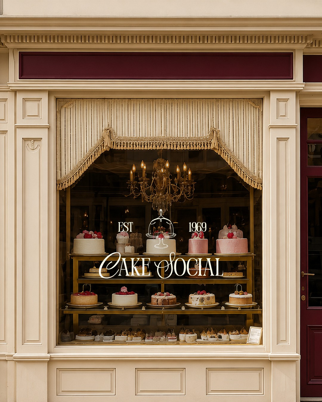 Cake social Brand Identity