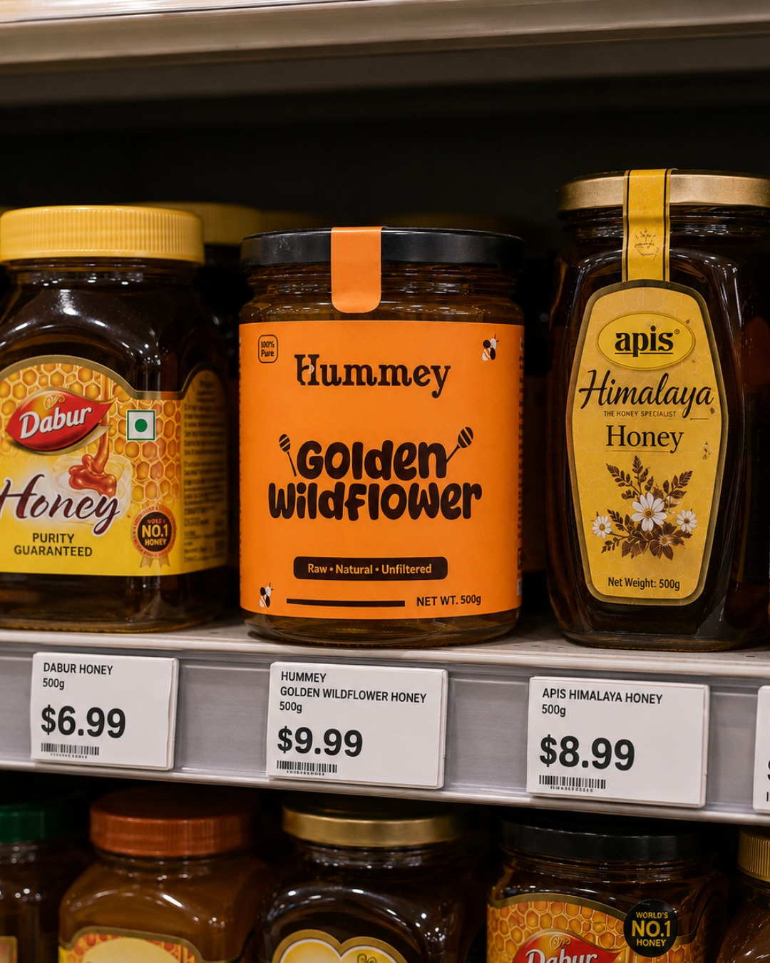 Hummey – Honey Packaging Design