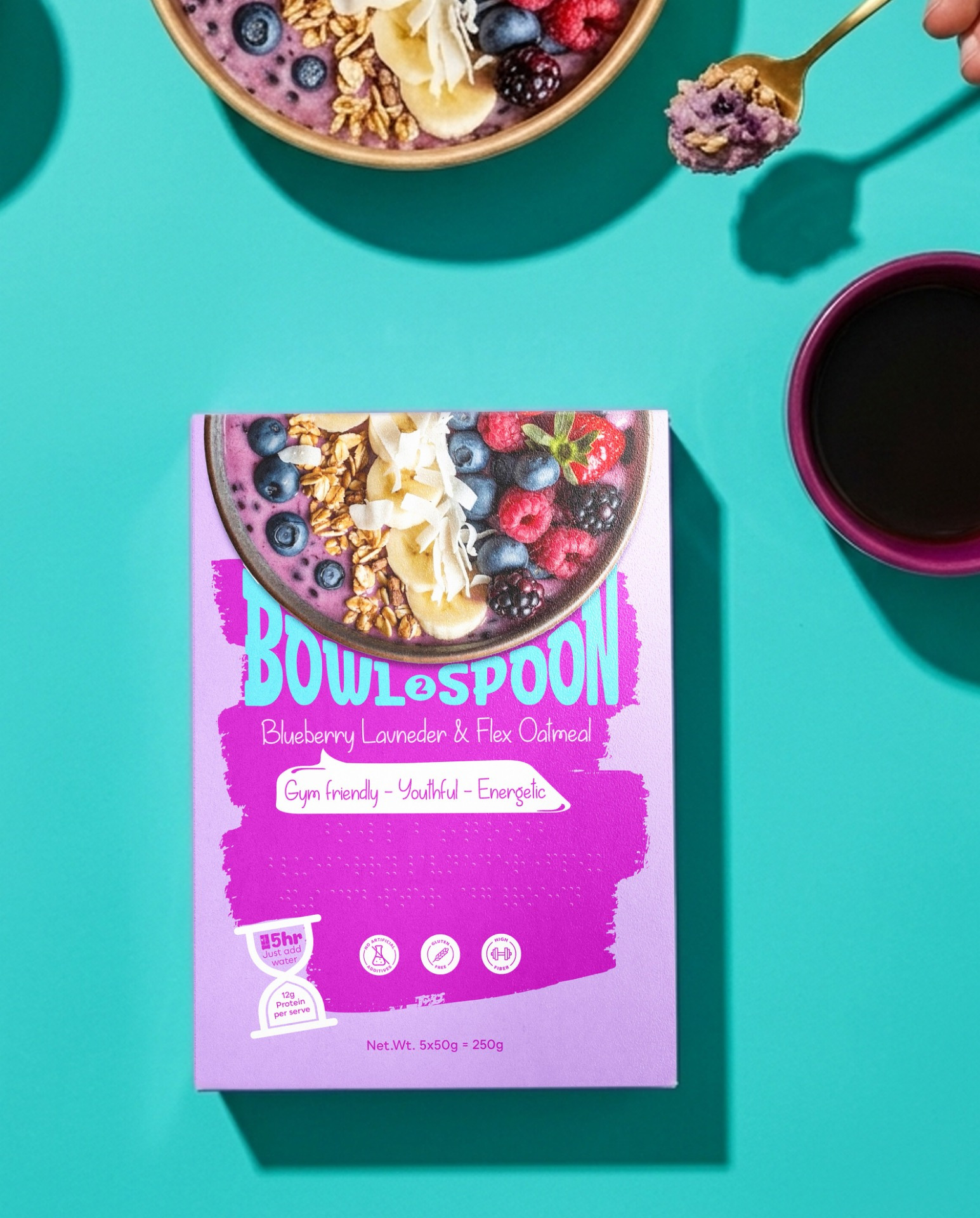 Bowl2Spoon – Inclusive Oat Meal Packaging Design