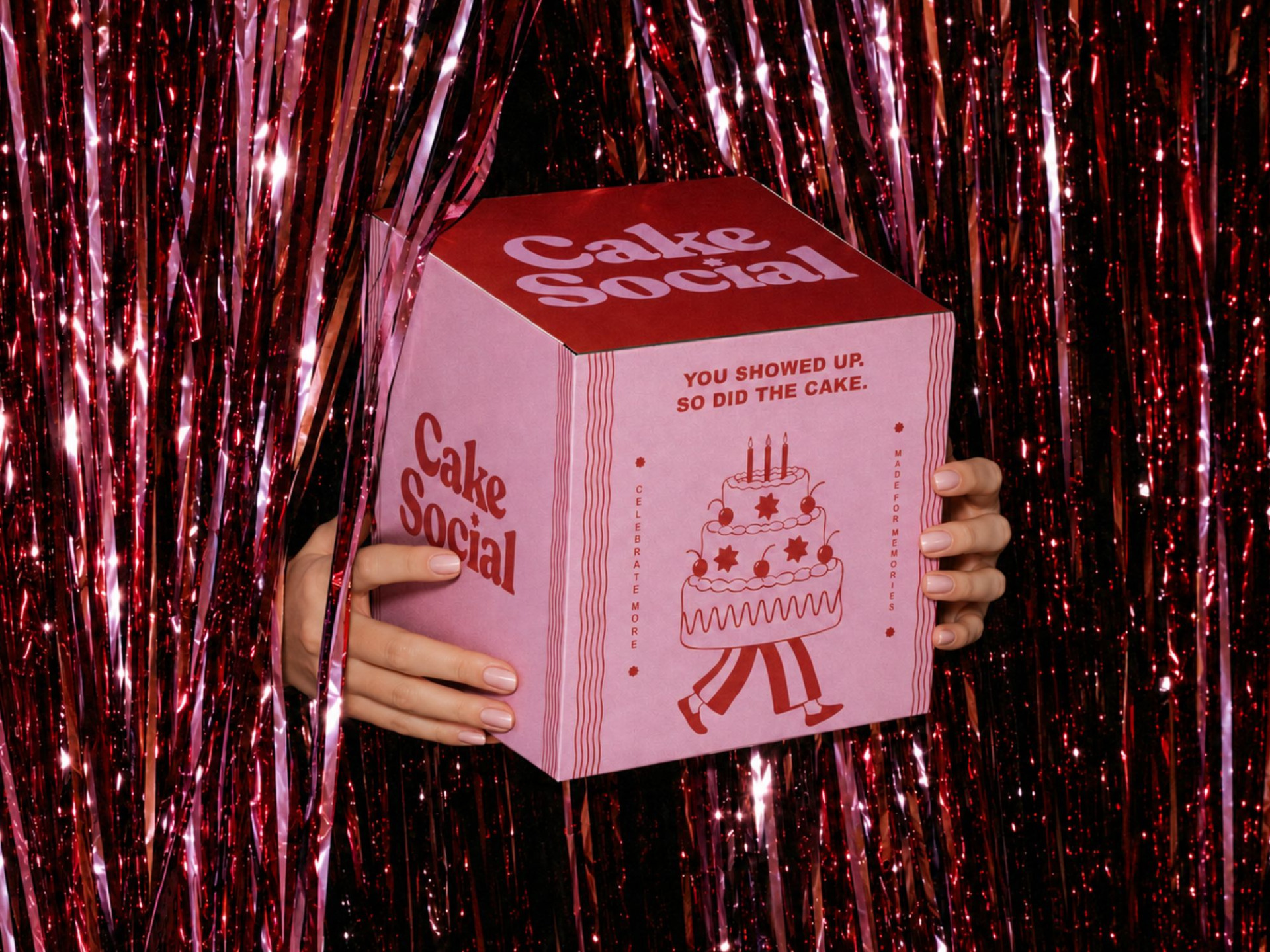 Cake Social – Cake Store Branding & Packaging
