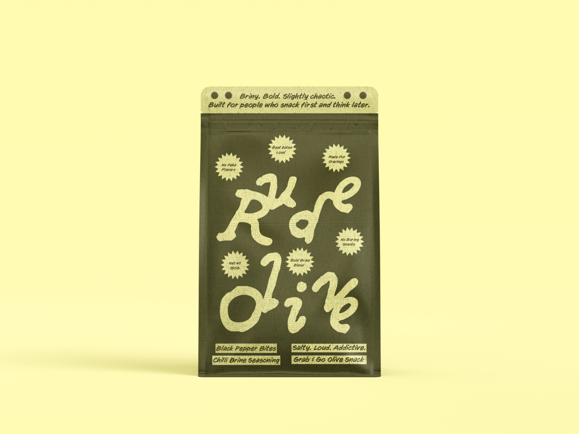 Rude Olive — Brand Identity & Packaging Design