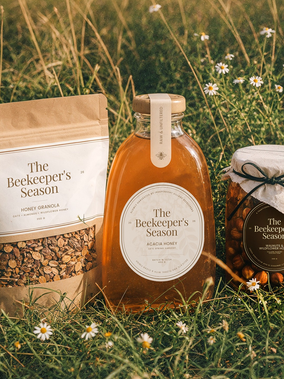 The Beekeeper’s Season Honey Brand Identity & Packaging
