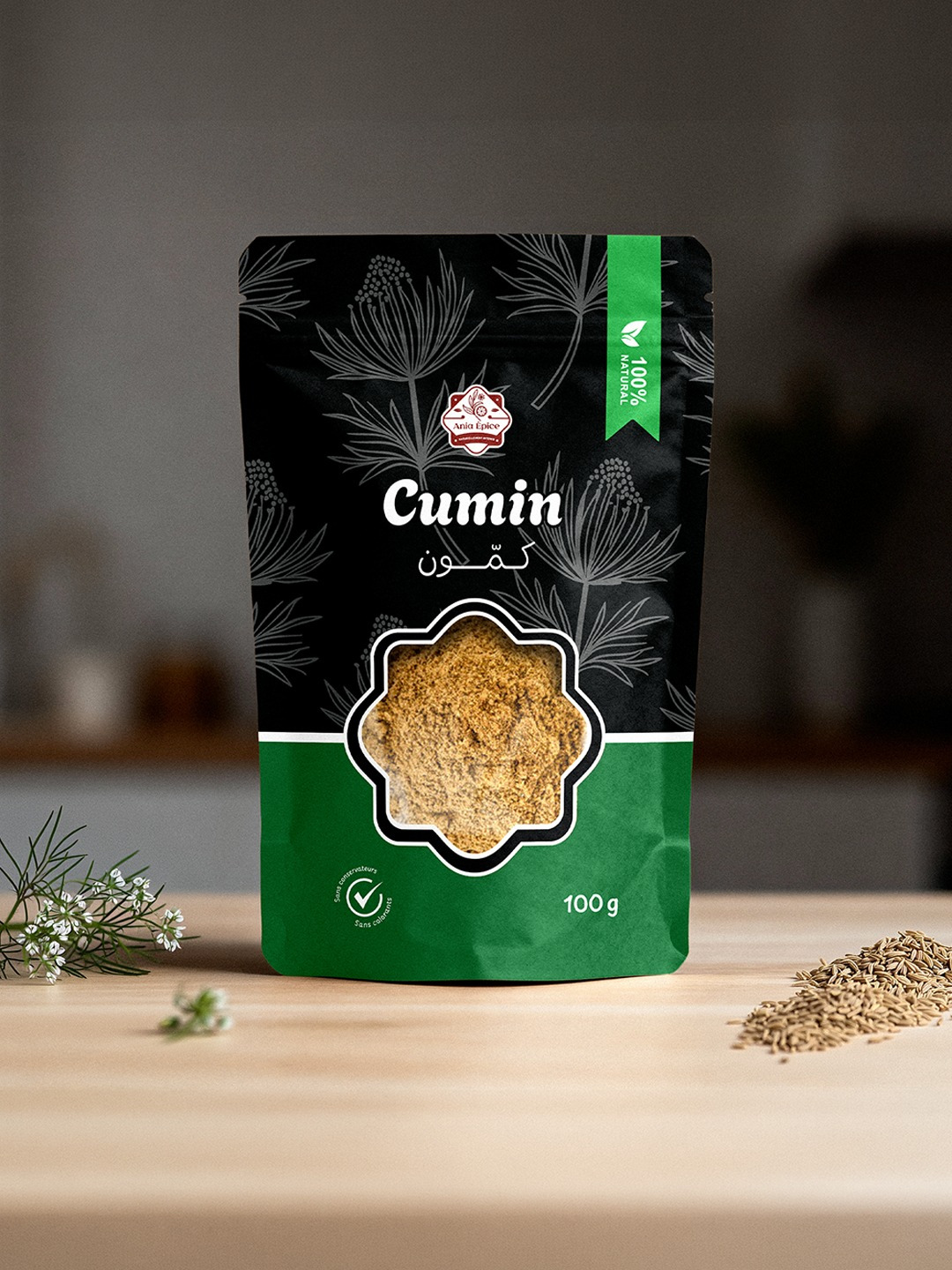 Ania Épices — Premium Algerian Spice packaging design Collection