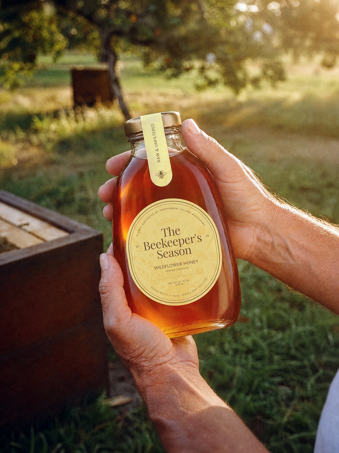 The Beekeeper’s Season Honey Brand Identity & Packaging