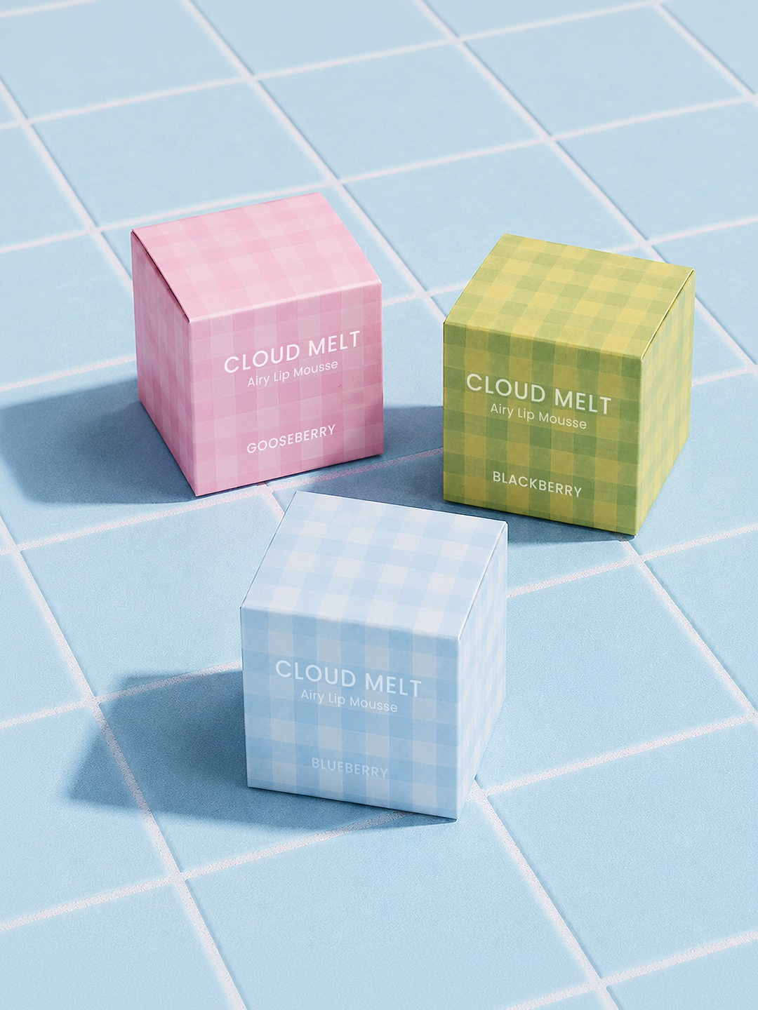 CLOUD MELT | Lip Mousse Balm Packaging AI