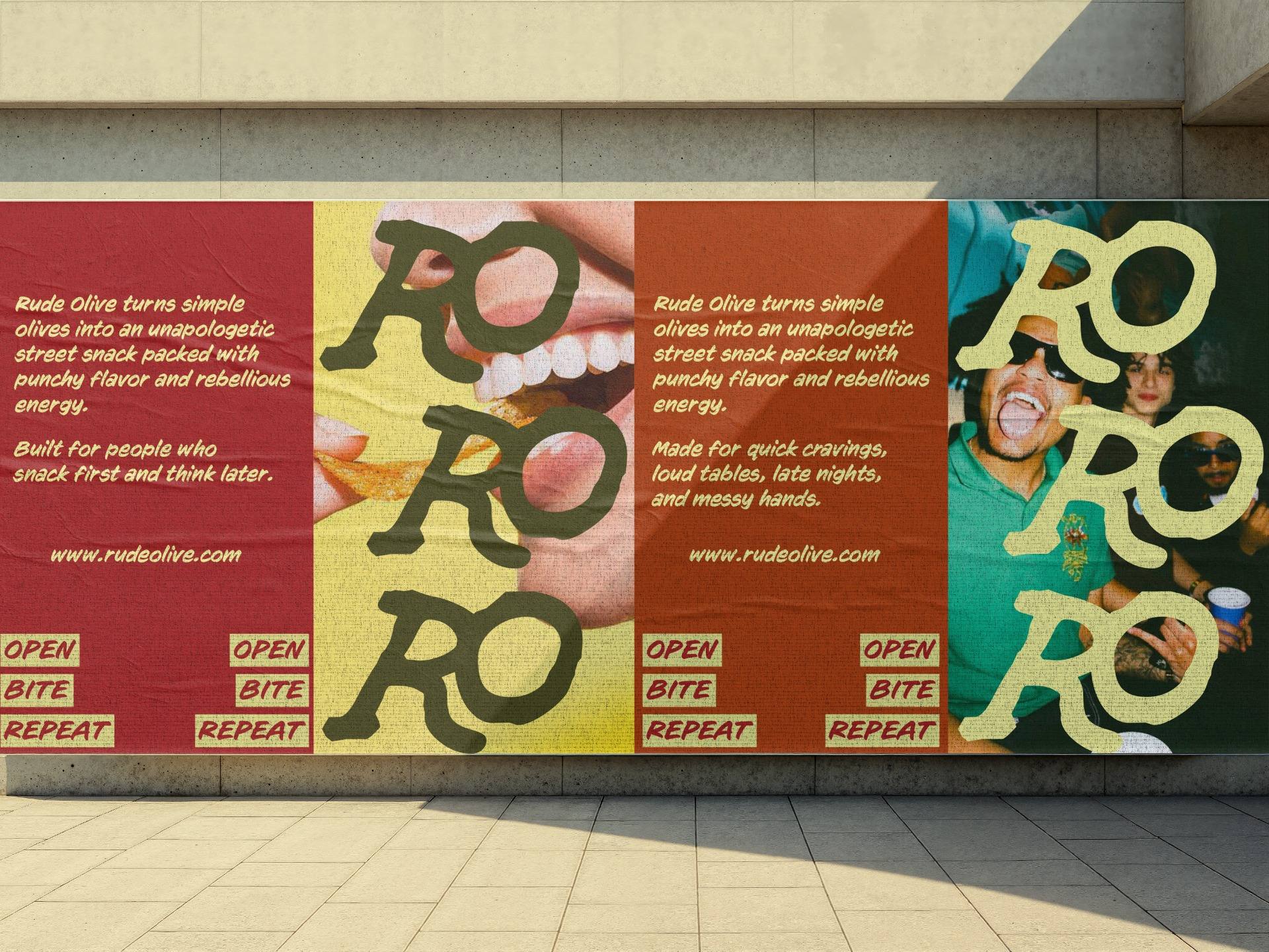 Rude Olive — Brand Identity & Packaging Design
