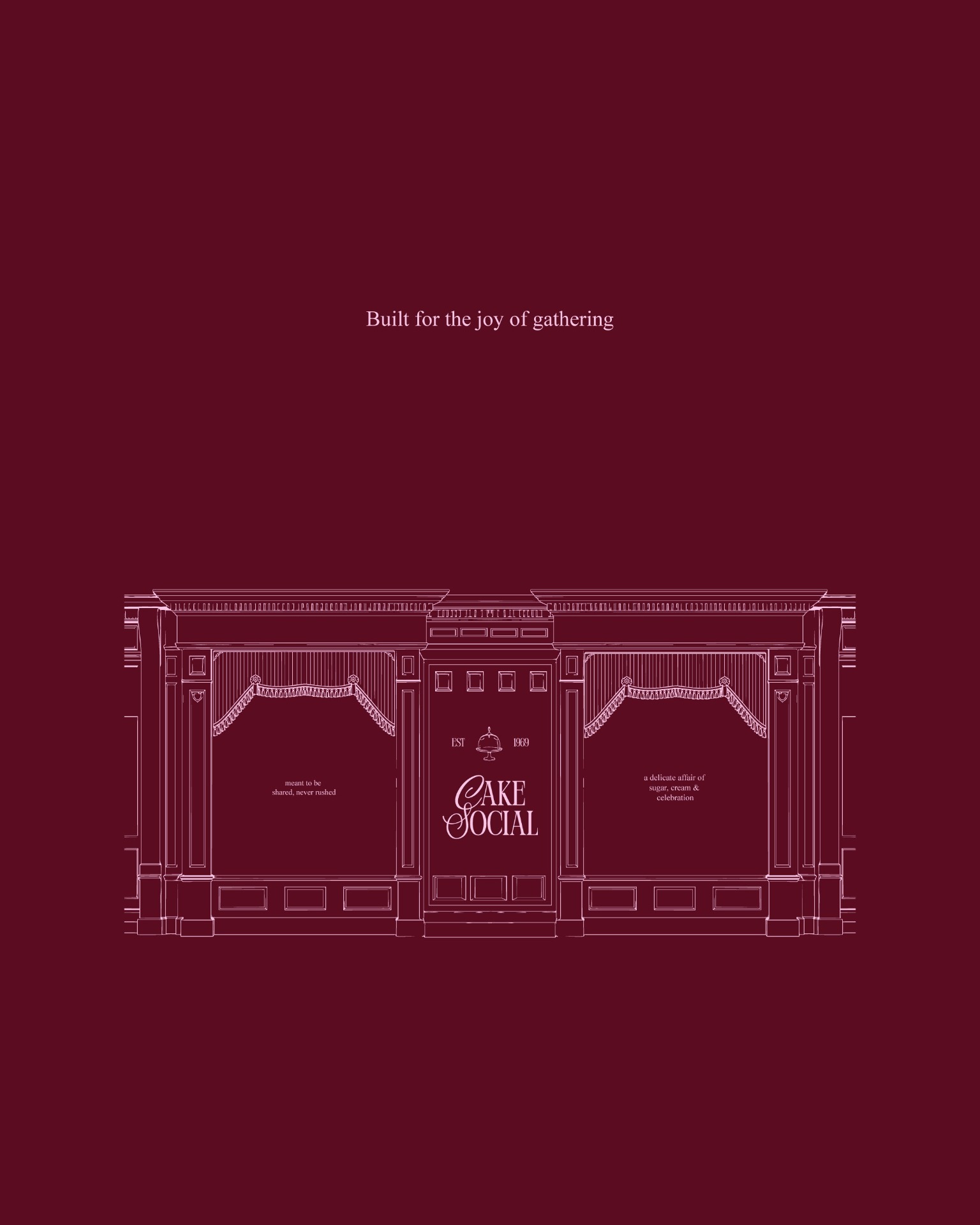 Cake social Brand Identity