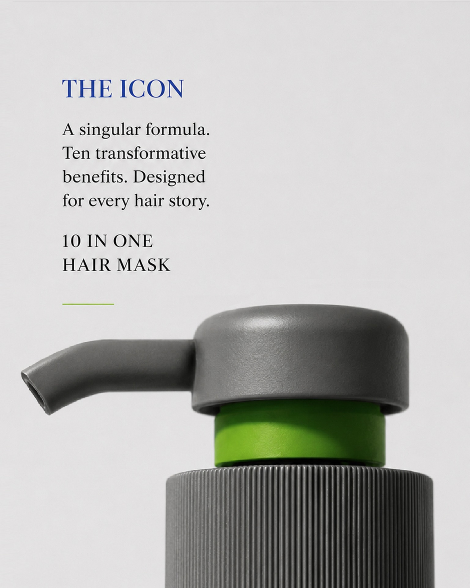 hair mask (10 in 1) packaging design