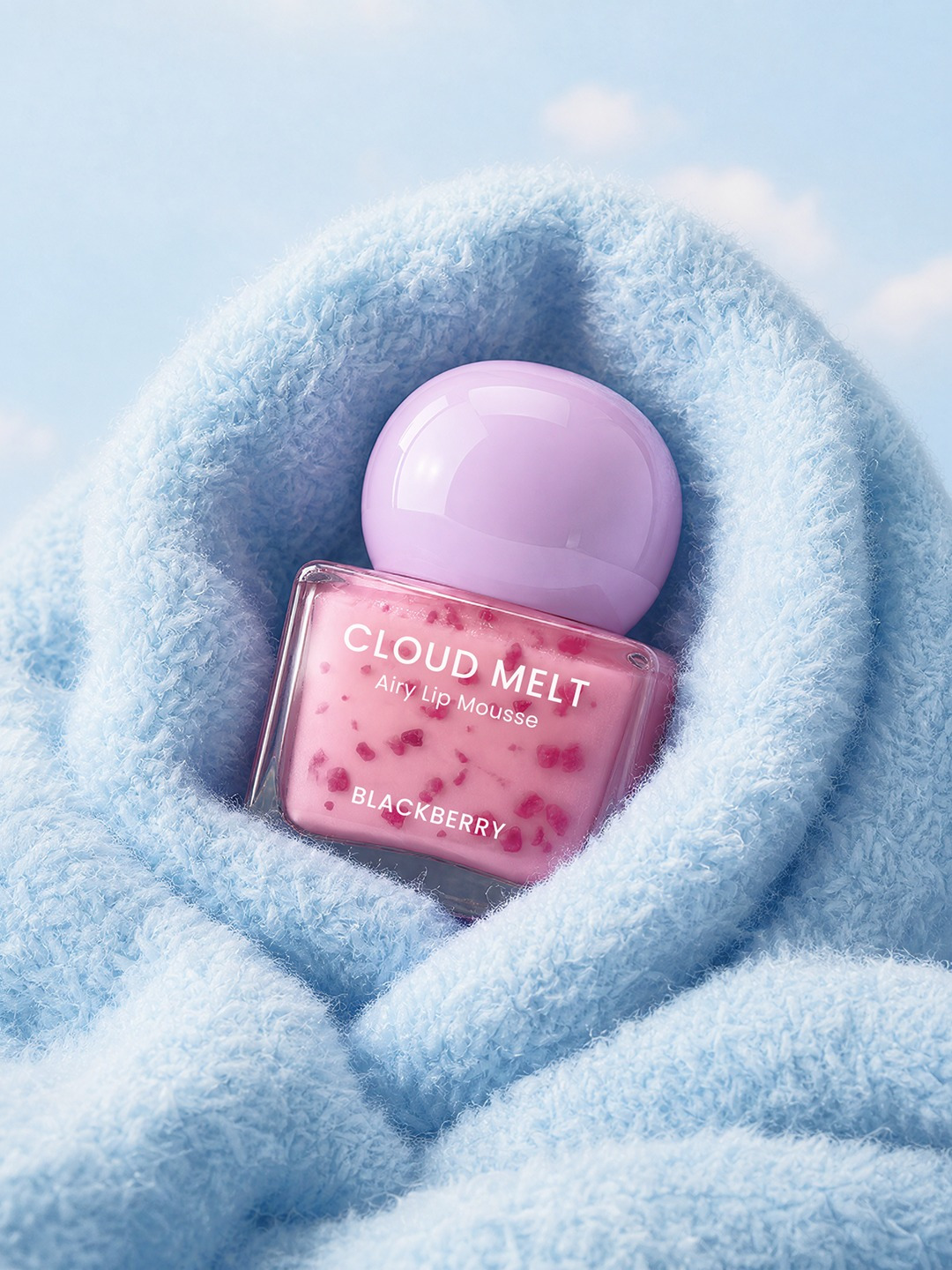 CLOUD MELT | Lip Mousse Balm Packaging AI
