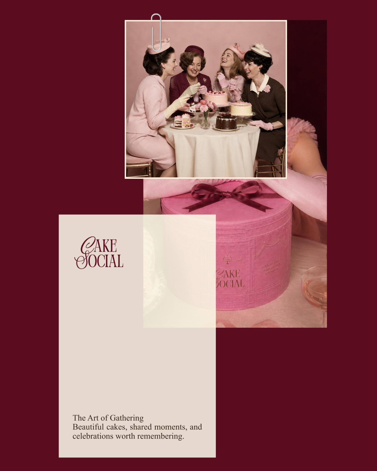Cake social Brand Identity