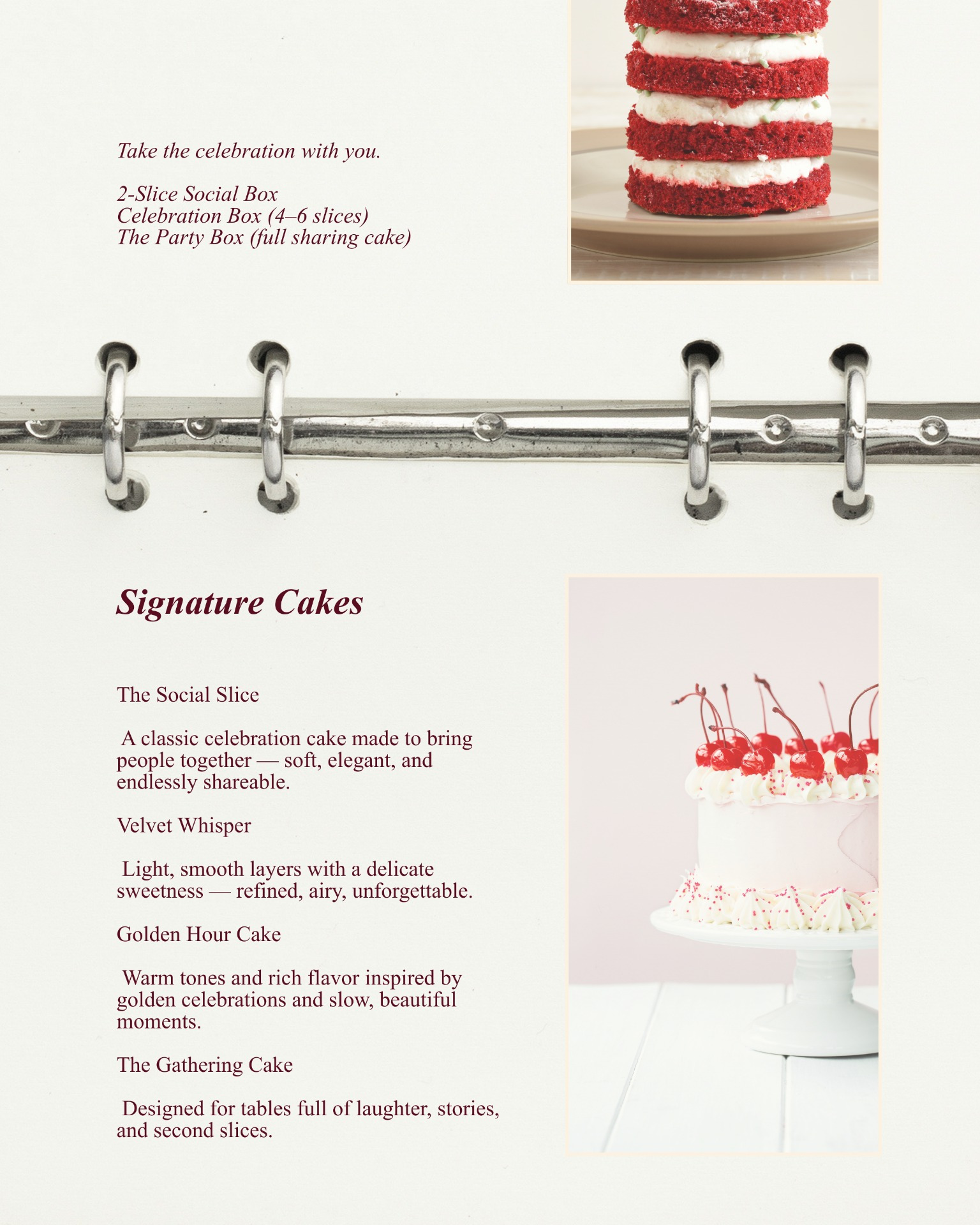 Cake social Brand Identity