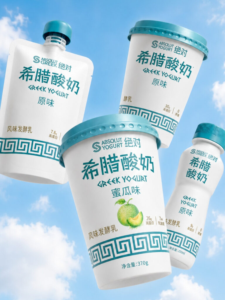 Absolut Yogurt Greek line