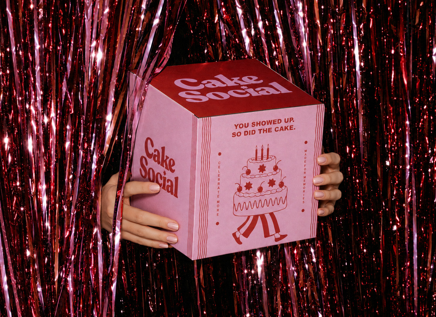 Cake Social – Cake Store Branding & Packaging