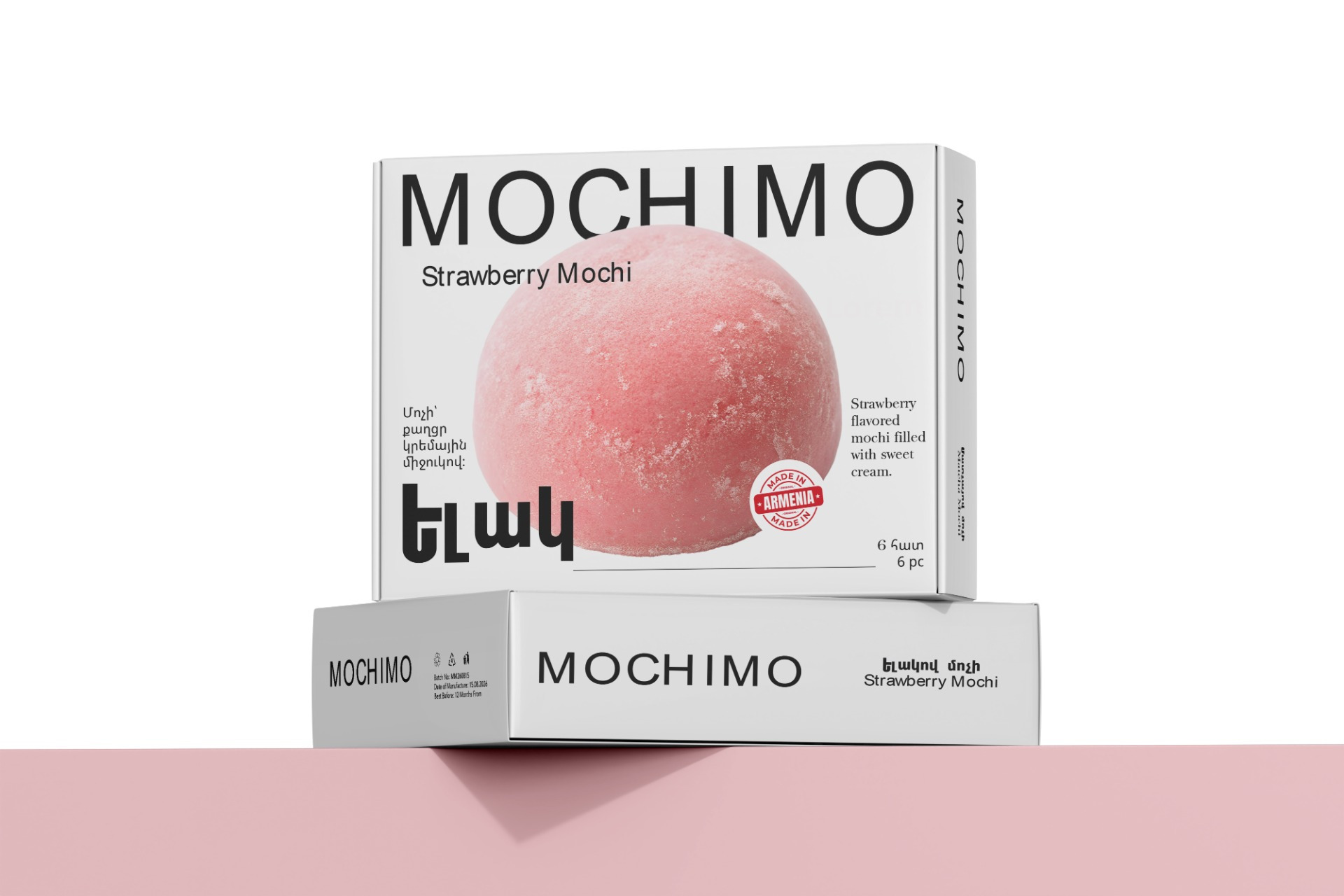 MOCHIMO | Premium Mochi Packaging Design