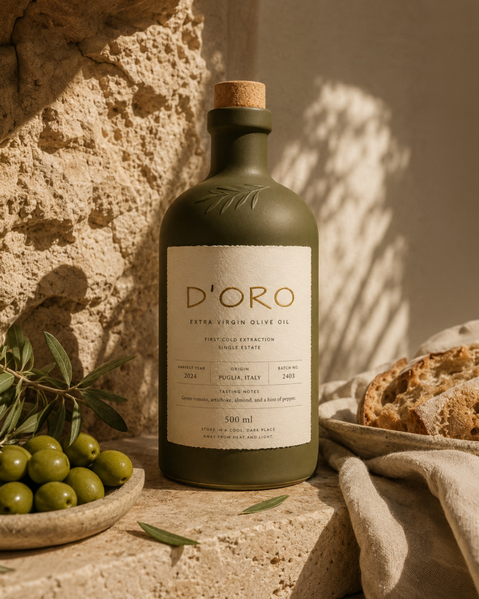 D’ORO – Extra Virgin Olive Oil