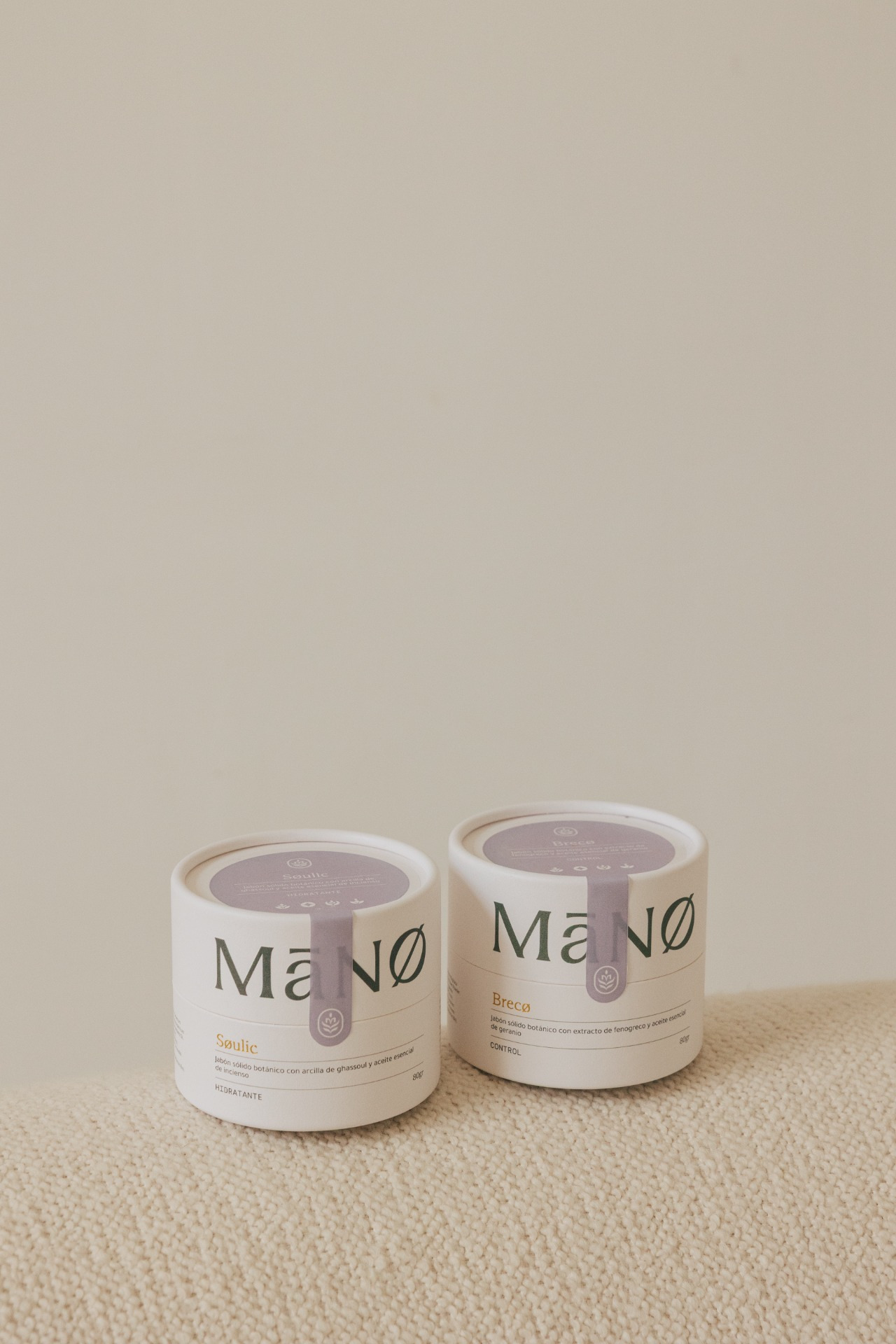 MaNo Botanics – Paper can packaging
