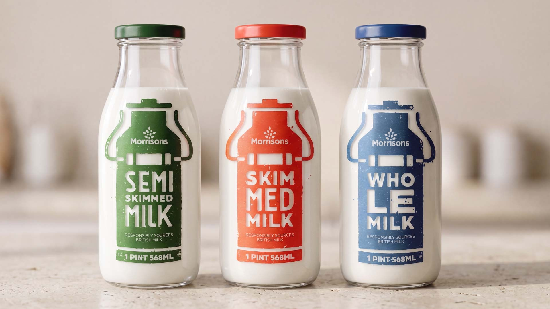 Morrisons Milk Packaging Concept