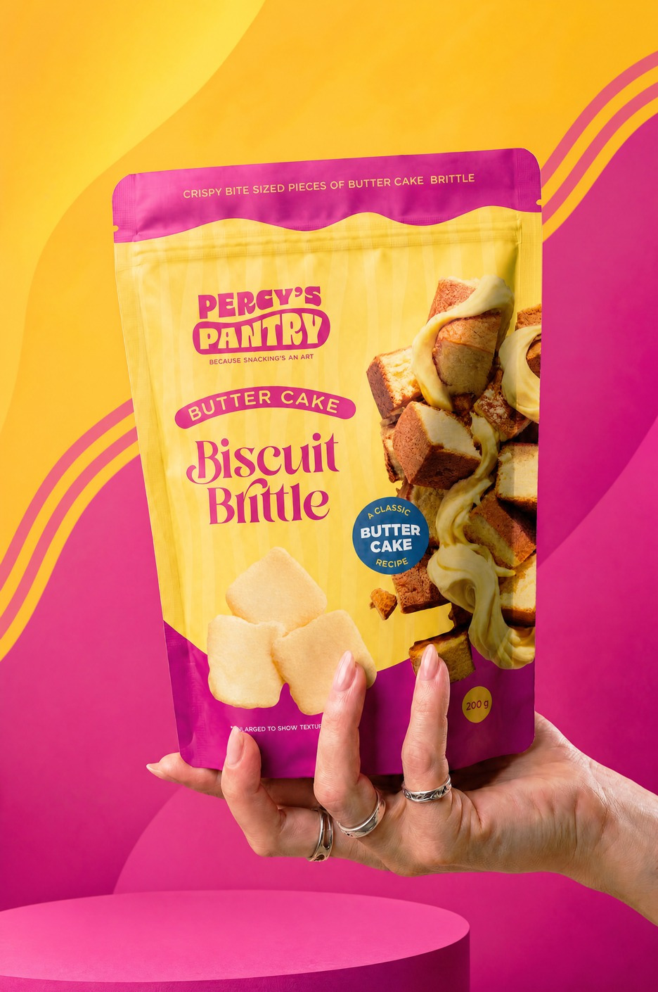Percy’s Pantry Butter Cake Biscuit Brittle