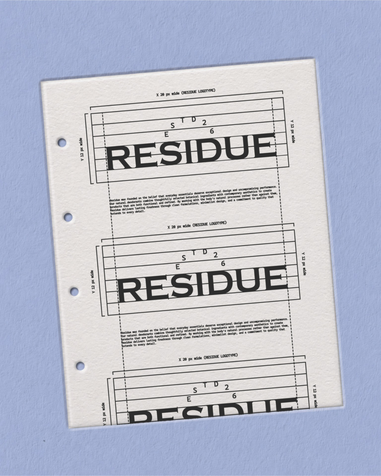 Residue — Branding & Packaging Concept