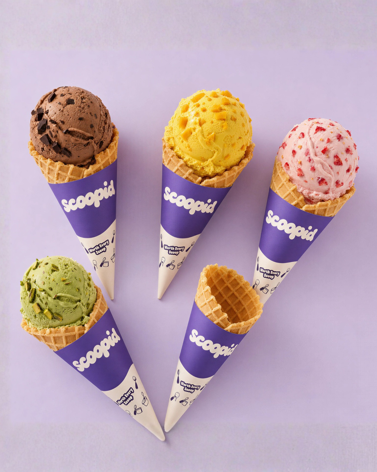 Scoopid | Ice Cream Branding & Packaging
