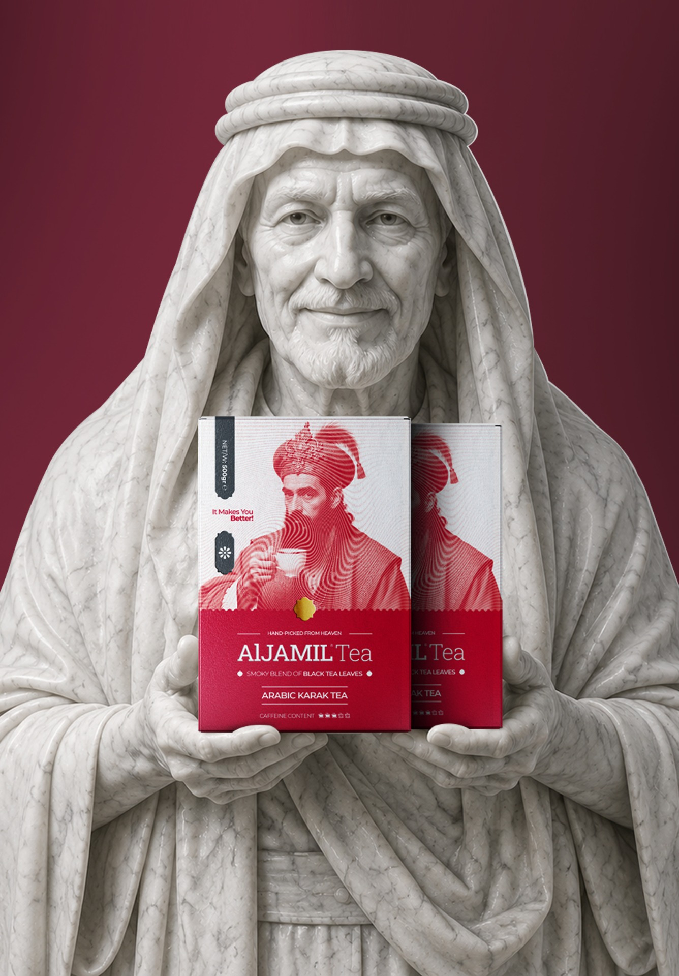 Aljamil Tea Packaging Design