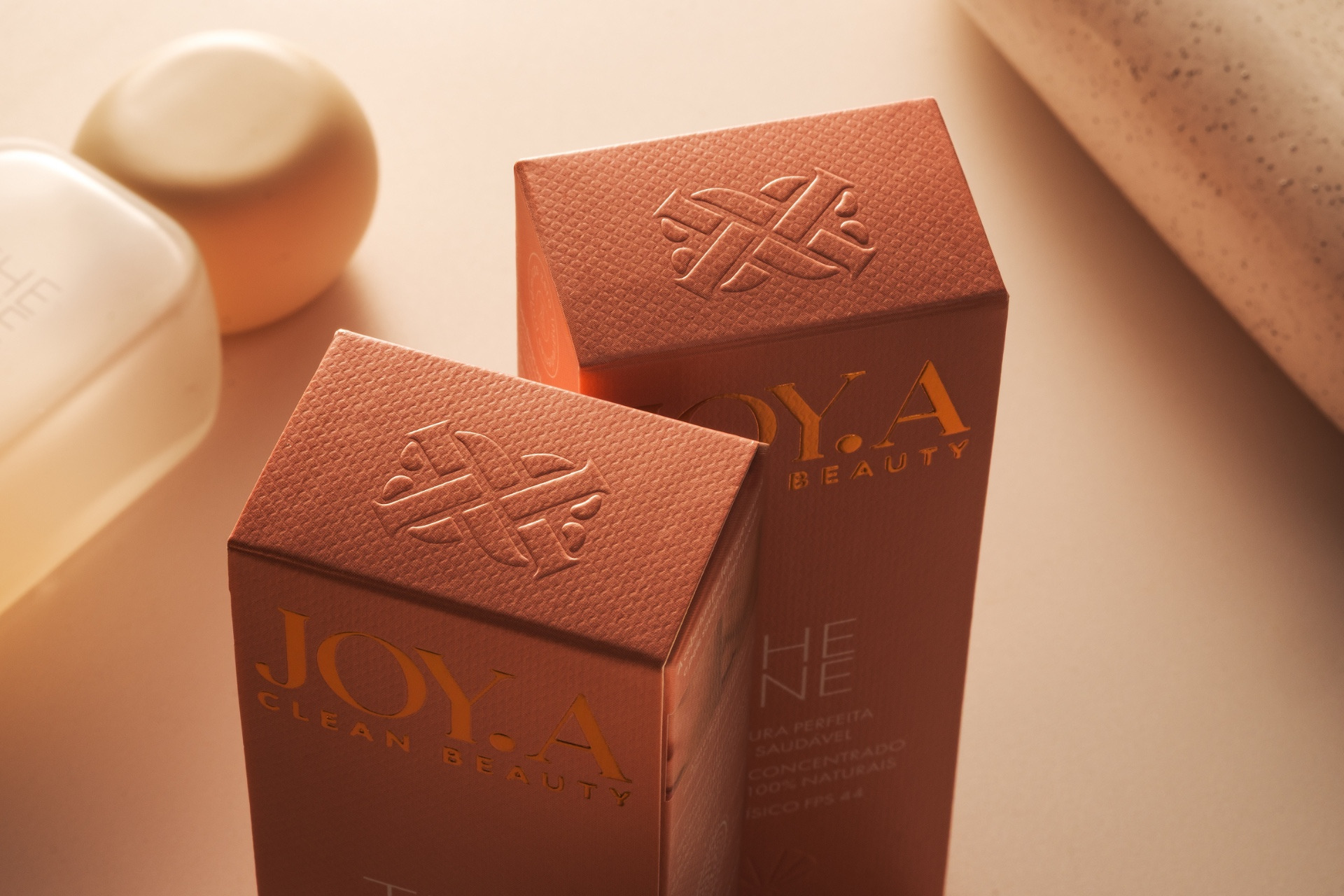 Cosmetic Packaging Design For Joy.a Clean Beauty